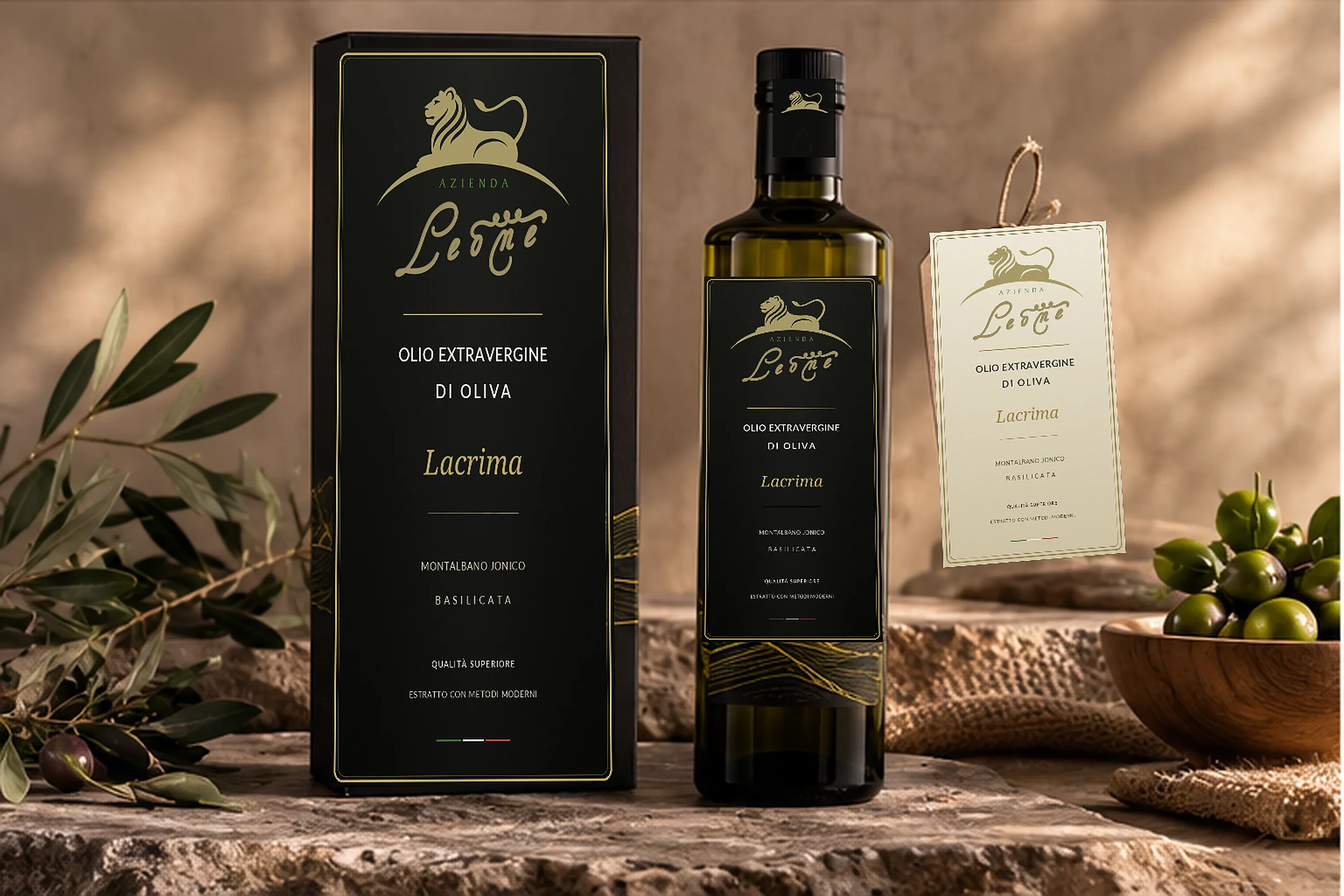 Sistema di packaging Azienda Leone